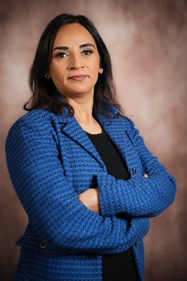 Portrait of Pam Dhaliwal, Associate.